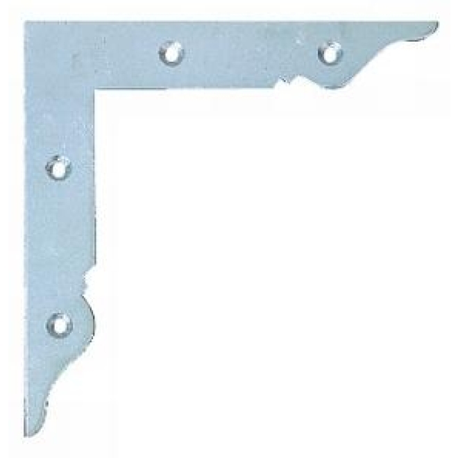Fenster-Eckwinkel Nr. 284Z feuerverz., 155x155mm, Material 26x3mm- 10 Stück