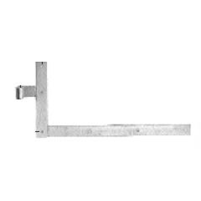 Winkelband Nr. 17 feuer verz. für schwere Tore, Rolle: 20mm, L. 400x1000mm - 1 Paar