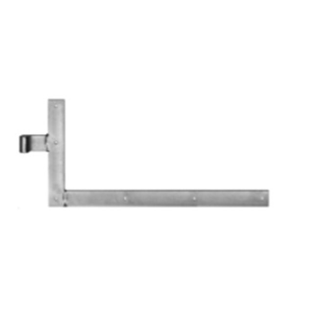 Winkelband Nr. 17 verzinkt für schwere Tore, Rolle: 20mm, L. 400x1000mm - 1 Paar
