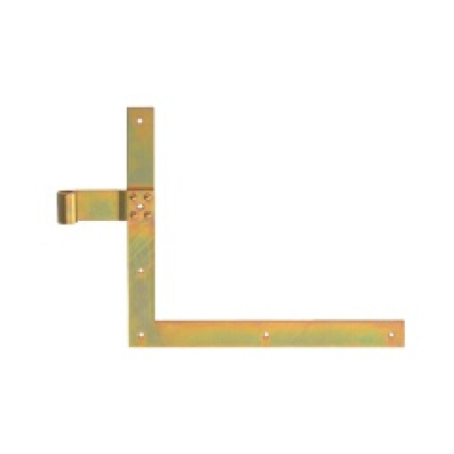 Winkelband Nr. 20 gelb verz. Ø16, 400x800mm - 1 Paar