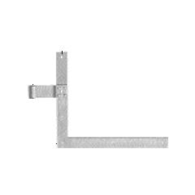 Winkelband Nr. 20 feuer verz. Ø16, 400x600mm - 1 Paar