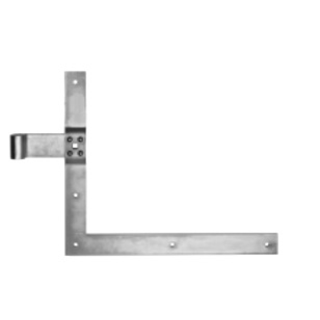 Winkelband Nr. 20 verzinkt Ø16, 400x1000mm - 1 Paar