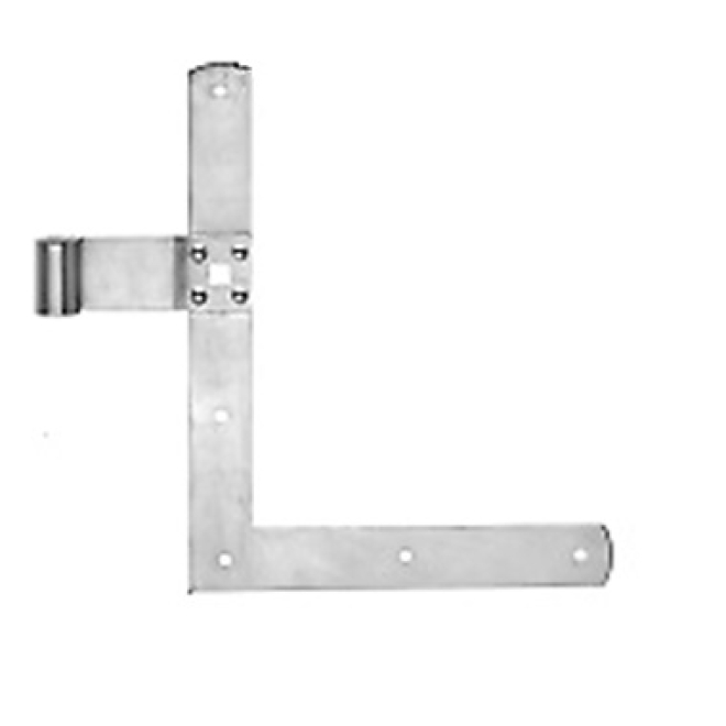 Winkelband Nr. 25/28 verzinkt für Klappläden 300x400mm - 1 Paar