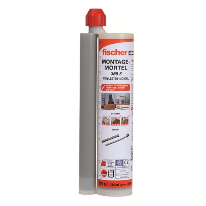 Fischer-Montagemörtel FIS VL 360 S (D) 6 Stück