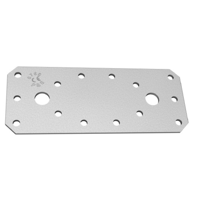 Flachverbinder verzinkt, f. schmale, leichte Holzelemente, 95x35mm - 10 Stück