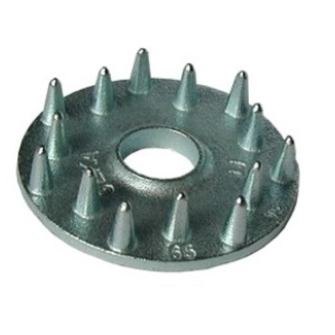 GEKA-Dübel einseitig, verzinkt, außen 65mm Ø, innen 16,5mm Ø - 1 Stück