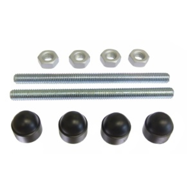 Montageset für Pfostenträger 10-teilig - 10 Sets