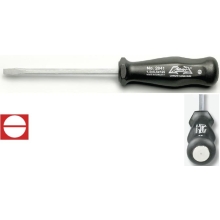 Serie 2000, 6-kt.-Werkstatt-Schraubendreher m. durchgehender Klinge u. Schlagplatte 2,5 x 14,0x250 1 Stück
