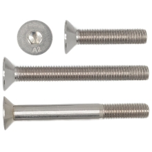 DIN 7991 (ISO 10642) Senkschraube mit I-Skt. A2 Edelstahl M2x3 - 50 Stück