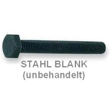 DIN 933 Sechskantschrauben mit Gewinde bis Kopf 8.8 blank M16x200 - 1 Stück