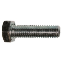 ISO 4017 (ehem. DIN 933) Sechskantschrauben mit Gewinde bis Kopf, 8.8 galvanisch verzinkt, M30x120 - 1 Stück