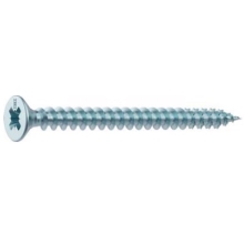 HECO-FIX-plus Senkkopf VG, Kreuzschlitz PZ-2, 5,0x40 , blau verzinkt 500 Stück