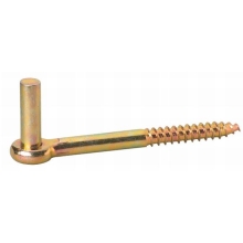 Haken J zum Einschrauben gelb verz. Ø 13mm L. 160mm - 1 Stück