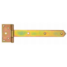 Kreuzgehänge Nr. 126 Stift Ø 8mm, gelb verz., L. 500mm Klappe 105x70mm - 1 Stück