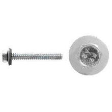 Fassadenbauschrauben mit Zapfen und Dichtscheibe 19mm A2 6,3x25mm 50 Stück