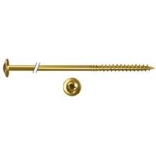 Holzbauschraube Fischer Power-Fast Tellerkopf mit Torx, TG, gelb verzinkt, 8,0x320 1 Stück