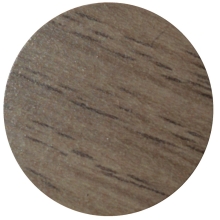 Abdeckkappen selbstklebend Ø 14mm, 25 Stück auf Bogen Farbe: NUSSBAUM BARCELONA (126) - 1 Bogen
