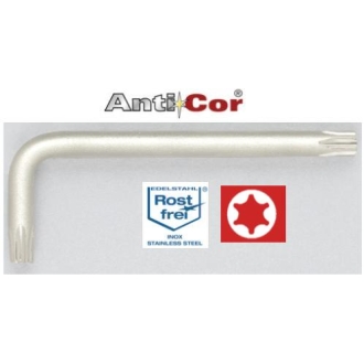 AntiCor -TX-Stiftschlüssel, T 25, L. 93x20mm 1 Stück