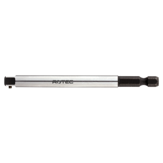 Adapter von 1/4-6-kt.E 6,3 auf 1/4-4-kt. mit Stift 100mm, Gr. 4 - 1 Stück