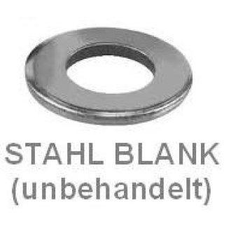 Unterlegscheiben Stahl blank DIN 125 / DIN EN ISO 7089