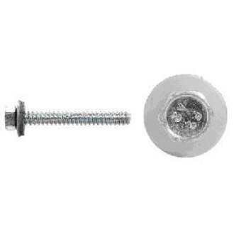 Fassadenbauschrauben mit Zapfen und Dichtscheibe 19mm A2 6,3x25mm 50 Stück