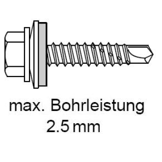 Scheiben DIN 7349 verzinkt M10 (10,5x25x4,0mm) - 20 Stück, Schrauben