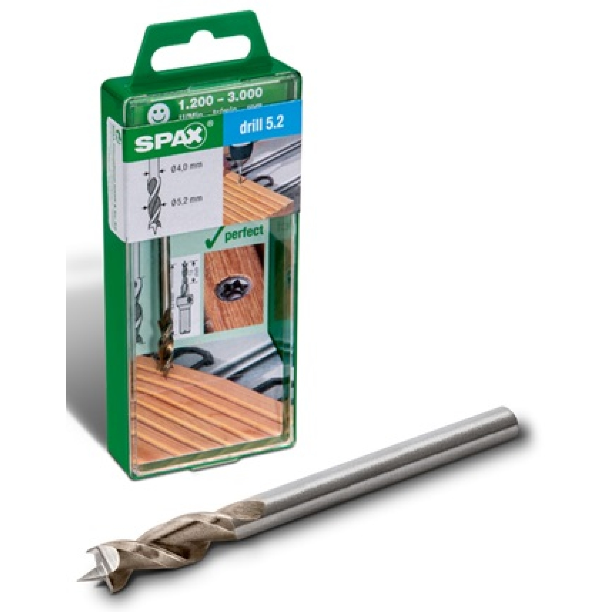 Fervi 0835/15 Set Mit 15 Holzbohrern – Beschichtetes Hartmetall, Griffdurchmesser 6 Mm